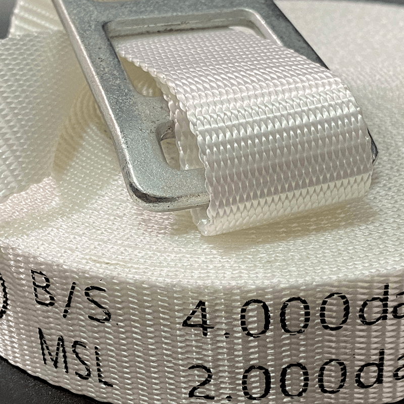 Vävt bandlastfransande bälte Pallbandslastfixering för att flytta 3,2 cm